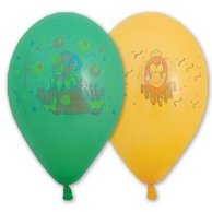 Гелиевый Шарик латексный с рисунком ассорти 10" (1103-0007)