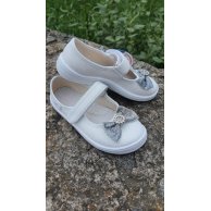 Тапочки для девочки Waldi Алина бант/кольцо 28 р. (312-868)