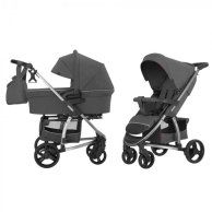 Коляска универсальная CARRELLO Vista (2in1) Steel Gray