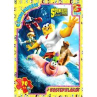 Пазлы ТМ "G-Toys" из серии "Губка Боб" (SP0039)