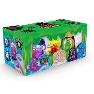 Вязкая масса "3 в 1" Magnetic Slime "," Fluffy Slime "," Crazy Slime Fluoric "рус