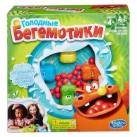 Игра настольная "Голодные Бегемотики"