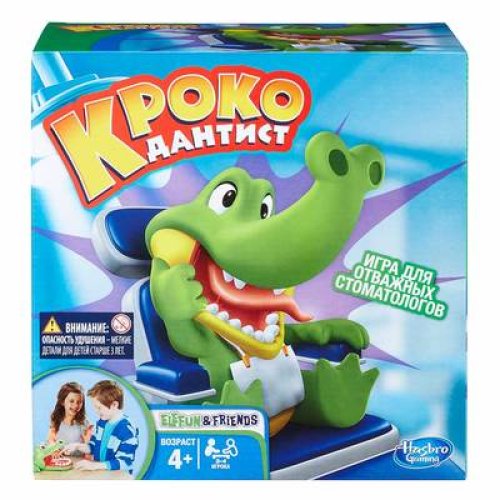 Игра настольная "Крокодильчик Дантист" (B0408)