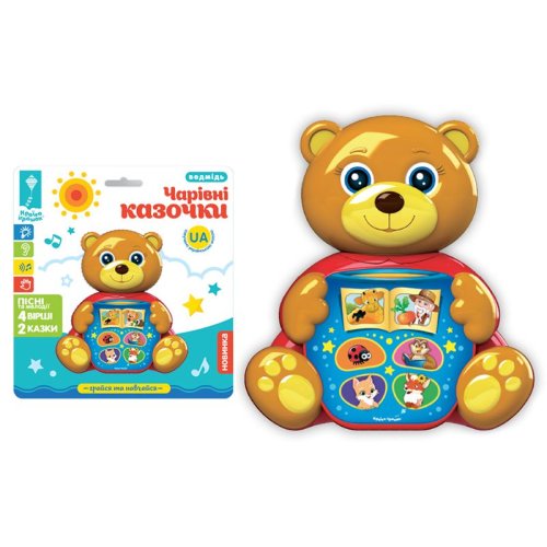 Музыкальная развивающая игрушка Мишка