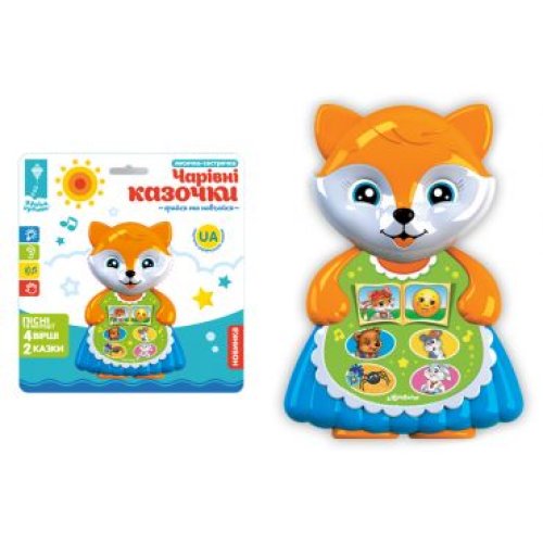 Музыкальная развивающая игрушка Лиса