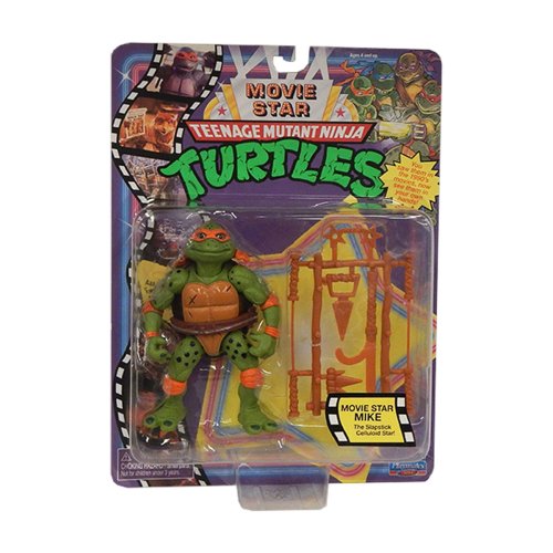 Фигурка Ракушки-ниндзя TMNT Movie Star 1992 Микеланджело 81333