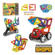 Конструктор магнитный, 25дет (LT3005)