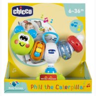 Игрушка на присоске Chicco Гусеница Фил 10036.00