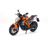 Коллекционная модель Maisto Мотоцикл KTM Super Duke R 1290, 1:12, оранжевый 31101-21.