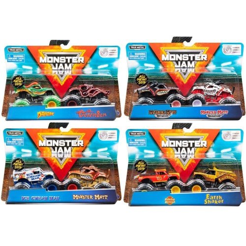 Игрушечный набор 2 машинки 1:64 Monster Jam