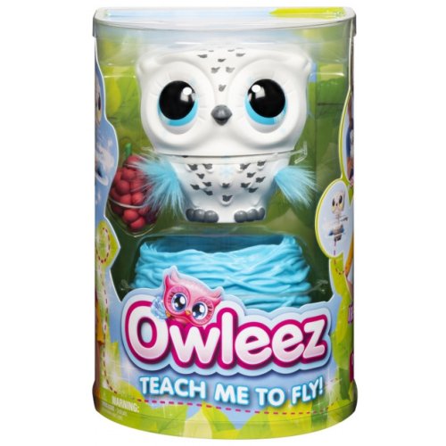 Интерактивная сова Owleez (белая)