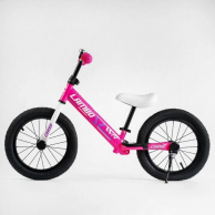Велобег (беговел) Corso 14" Lambo, розовый L-0369