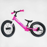 Велобег (беговел) Corso 14" Lambo, розовый L-0369