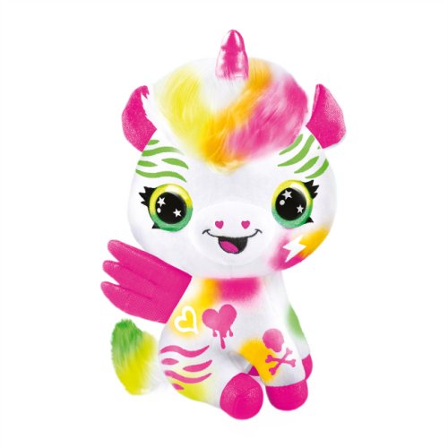 Набор для творчества Canal Toys Diy Airbrush Plush Единорог Неон с фломастерами AIR024/1