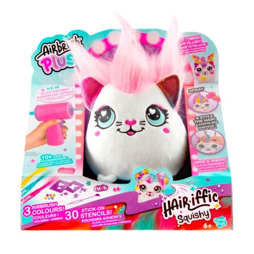 Набор для творчества Canal Toys DIY Airbrush Plush Hair'iffic Сделай прическу Сердечко AIR040/2
