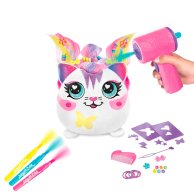 Набор для творчества Canal Toys DIY Airbrush Plush Hair'iffic Сделай прическу Сердечко AIR040/2