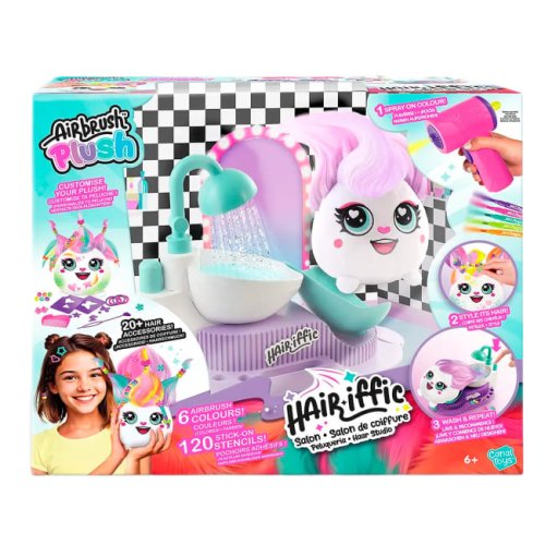 Набор для творчества Canal Toys DIY Airbrush Plush Hair'iffic Парикмахерская AIR044