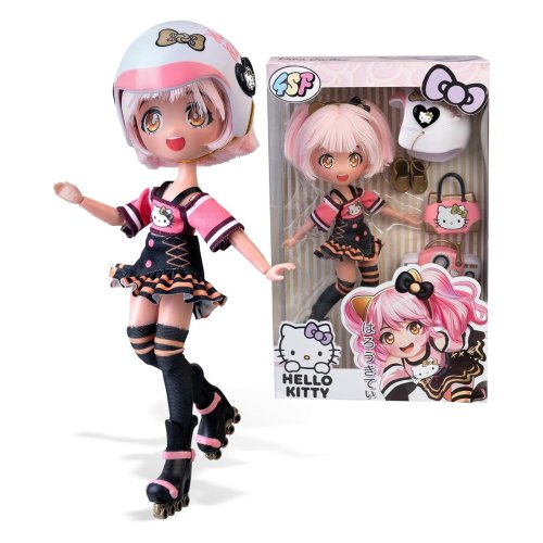 Игровой набор 4SF Manga Dolls Hello Kitty Золотая роллер Дева HKTF1000