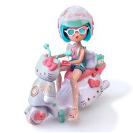 Игровой набор 4SF Manga Dolls Hello Kitty Красавица Пинк на скутере HKTF3000