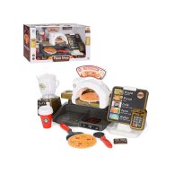 Игровой набор магазин Пиццерия с кассой и эффектами 818-285-286