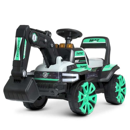 Детский электромобиль Bambi Трактор, бирюзовый M4838BR-15