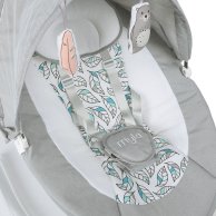 Убаюкивающий центр El Camino Качели-шезлонг Myla, серый ME 1074 Gray Mint Feathes