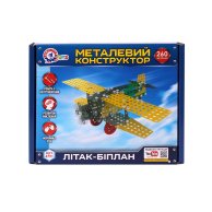 Технок Конструктор металлический "Самолет-биплан" (4791)