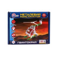 Конструктор металлический "Вертолет ТехноК", арт. 4944