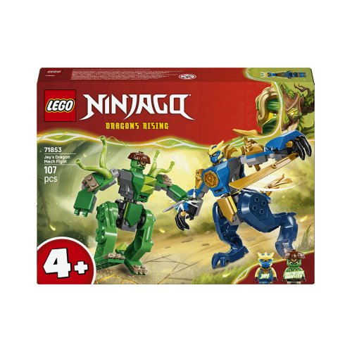 Конструктор Lego Ninjago Битва работа дракона Джея, 107 деталей 71853