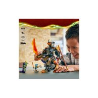 Конструктор Lego Ninjago Робот Коула для миссии и Дракон Зейн, 364 детали 71854