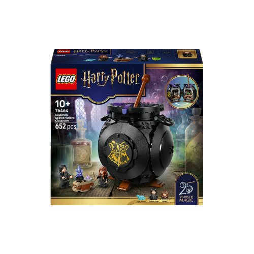 Конструктор Lego Harry Potter Котел: Тайный класс зельеварения, 652 детали 76464