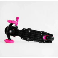Детский трехколесный самокат Best Scooter Божья коровка 5в1, с бортиком, розовый LS-96302
