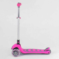 Детский трехколесный самокат Best Scooter Складная конструкция, розовый 57795