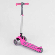 Детский трехколесный самокат Best Scooter Складная конструкция, розовый 57795