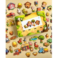 Игра с карточками "Панорама: ферма" ПСФ130