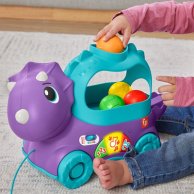 Игрушка-каталка Fisher-Price Веселый трицератопс HNR53