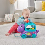 Игрушка-каталка Fisher-Price Веселый трицератопс HNR53