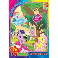 Пазлы ТМ "G-Toys" из серии "My little Pony" (Моя маленькая пони) (MLP010)