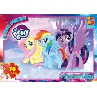 Пазлы ТМ "G-Toys" из серии "My little Pony" (Моя маленькая пони) (MLP014)