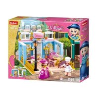 Конструктор SLUBAN  кафе, мебель, фигурка  M38-B0873