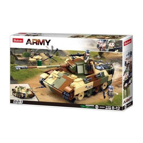 Конструктор SLUBAN танк, фигурки, M38-B0859