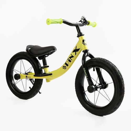Беговел Corso Spin-X Велобег, колеса 14 дюймов, желтый PX-605-82