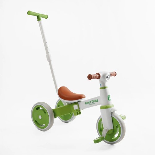 Трехколесный велосипед Best Trike колеса 10/8 дюймов, зеленый LB-10240