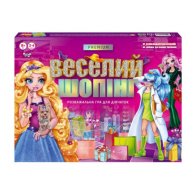 Настольная развлекательная игра Danko Toys Веселый шоппинг Premium, укр G-VS-01-01U