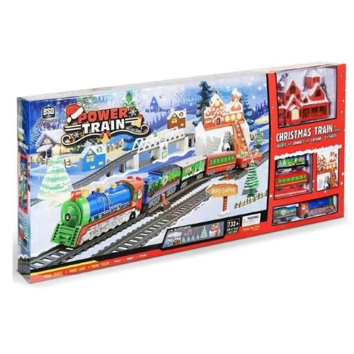 Железная дорога BSQ Новогодний Экспресс Christmas Train, 732 м 21816