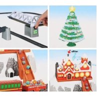 Железная дорога BSQ Новогодний Экспресс Christmas Train, 732 м 21816