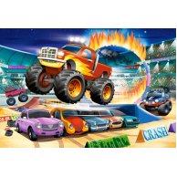 Пазлы Castorland 40maxi эл. Трюки на джипе