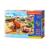 Пазлы Castorland 20maxi Работа на ферме
