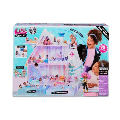 Игровой Меганабор С Куклами L.O.L. Surprise! Серии Winter Disco "Зимний Особняк"