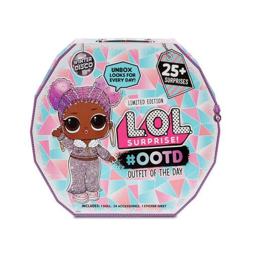 Игровой Набор С Эксклюзивной Куклой L.O.L. Surprise! Серии Winter Disco"Зимний Лук"